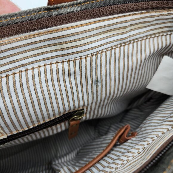 Vaan & Co Rawhide Leather Patchwork Tote Bag - Picture 12 of 12